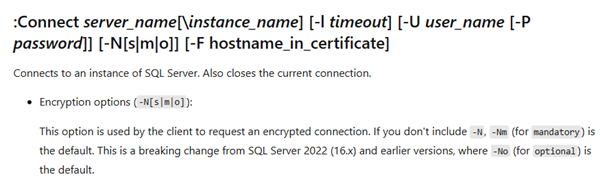 SQL: SQLCMD mode and batch separators
