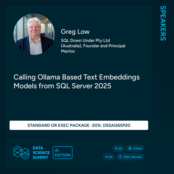 AI: Data Science Summit AI Edition 2026 in June - Session 2