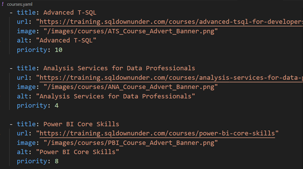 General: Prioritizing random adverts on Hugo-based Azure Static Websites