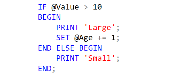 T-SQL 101: 99 Applying conditional logic with IF