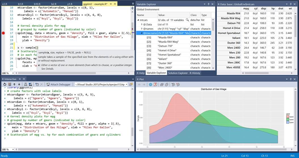 R: R Tools for Visual Studio