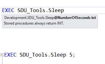 SDU Tools: Sleep