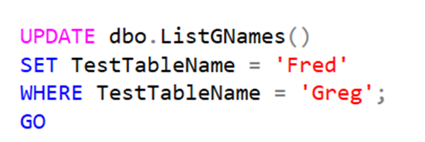 SQL: UPDATE against a table-valued function when declared inline