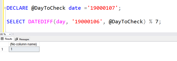 SQL: Calculating Day of the Week Reliably in T-SQL - The Bit Bucket