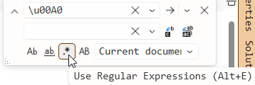Replace Unicode Whitespace