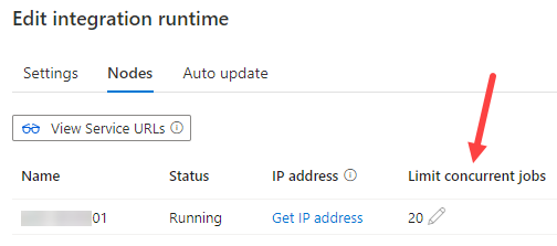 Integration Runtime Properties