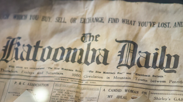 Old newspaper