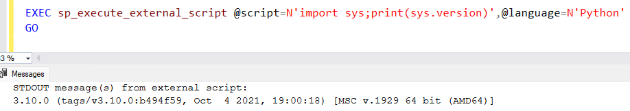 Simple Python test