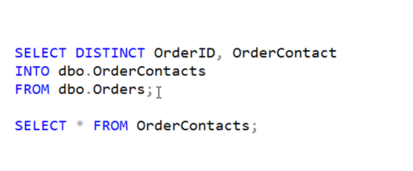 T-SQL 101: 139 Selecting rows into a new SQL Server table - The Bit Bucket