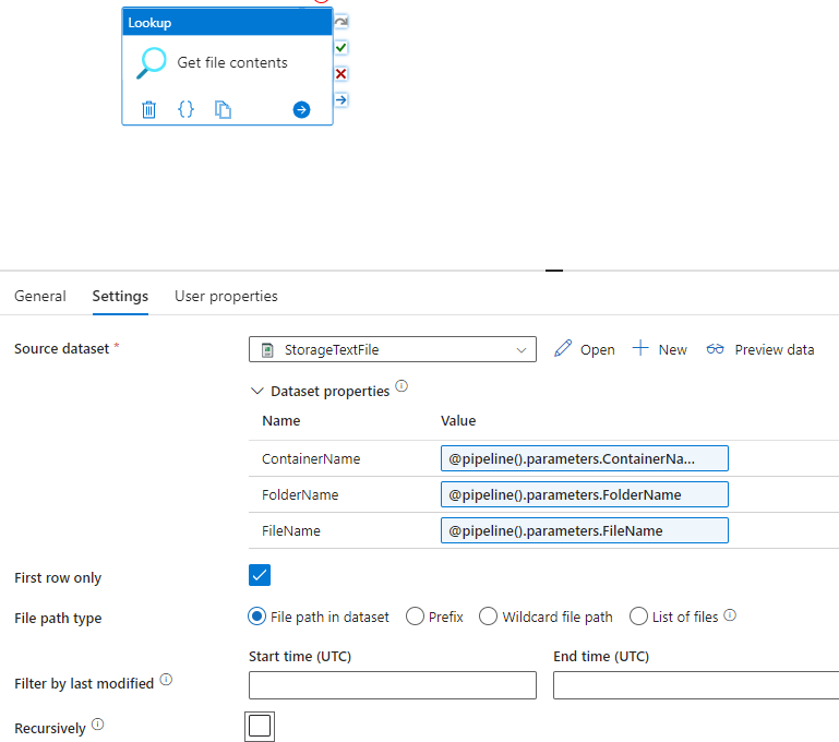 Get file contents activity