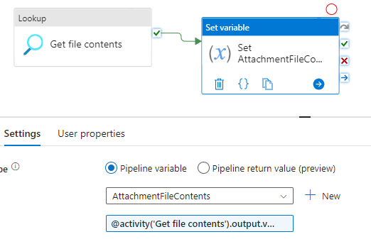 Set attachment file contents
