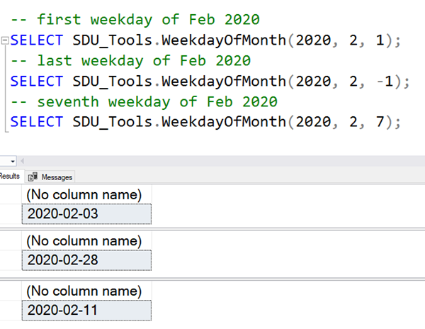 SDU Tools: Calculate week day of the month in SQL Server T-SQL - The ...